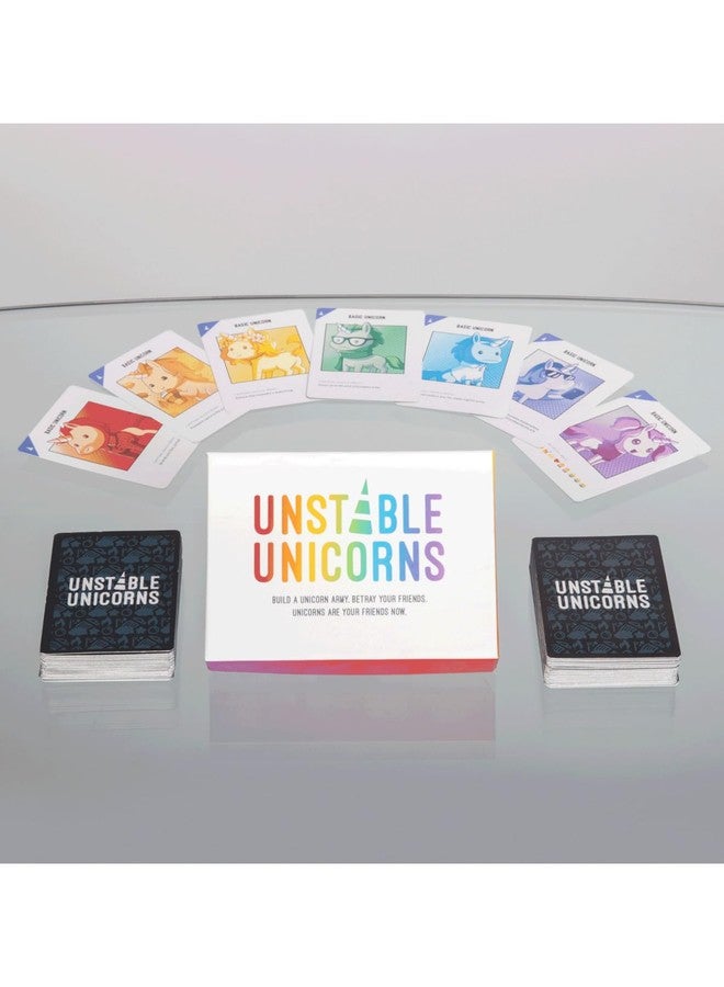 Unstable Games لعبة Unstable Games Unstable Unicorns الورقية - لعبة استراتيجية جماعية من 2 إلى 8 لاعبين، للأعمار من 8 سنوات فما فوق - لعبة ورق مسلية لأمسيات الألعاب العائلية من مبتكري لعبة Here to Slay - Image 5